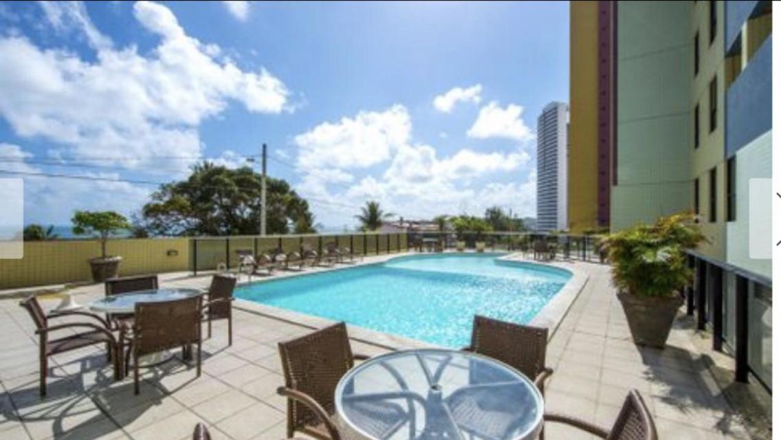 Ap Vista Mar Ponta Negra C/ Camareira E Troc Roupa De Cama Apartment Натал Екстериор снимка